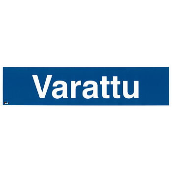 SKYLT VARATTU 400X100 ALU
