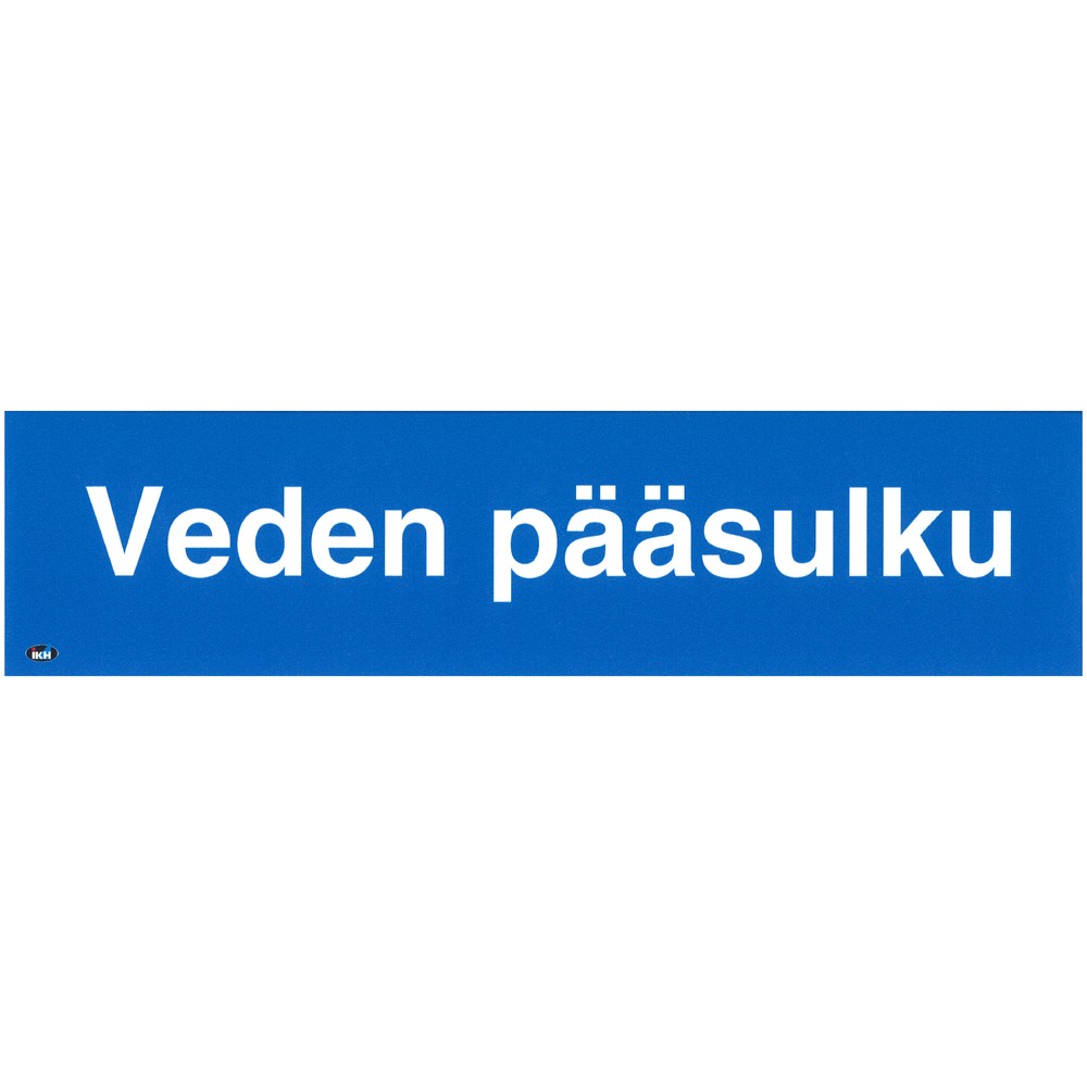 SKYLT VEDEN PÄÄSULKU 200X50 STICKER