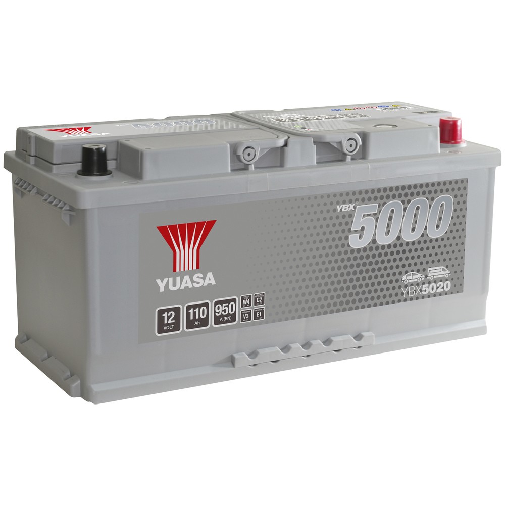 BATTERI YUASA  110AH -+ 393X175X190
