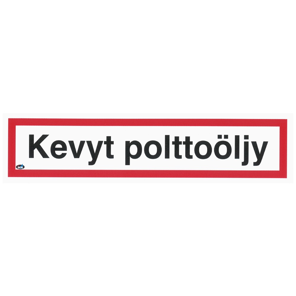 DEKAL KEVYT POLTTOÖLJY 200X50