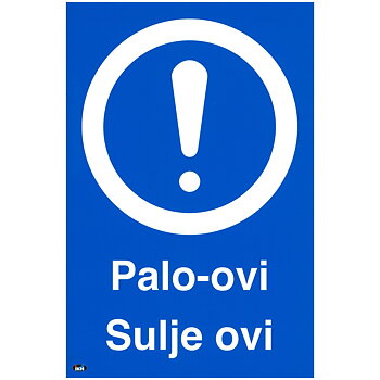 DEKAL PALO-OVI, SULJE OVI 200X300