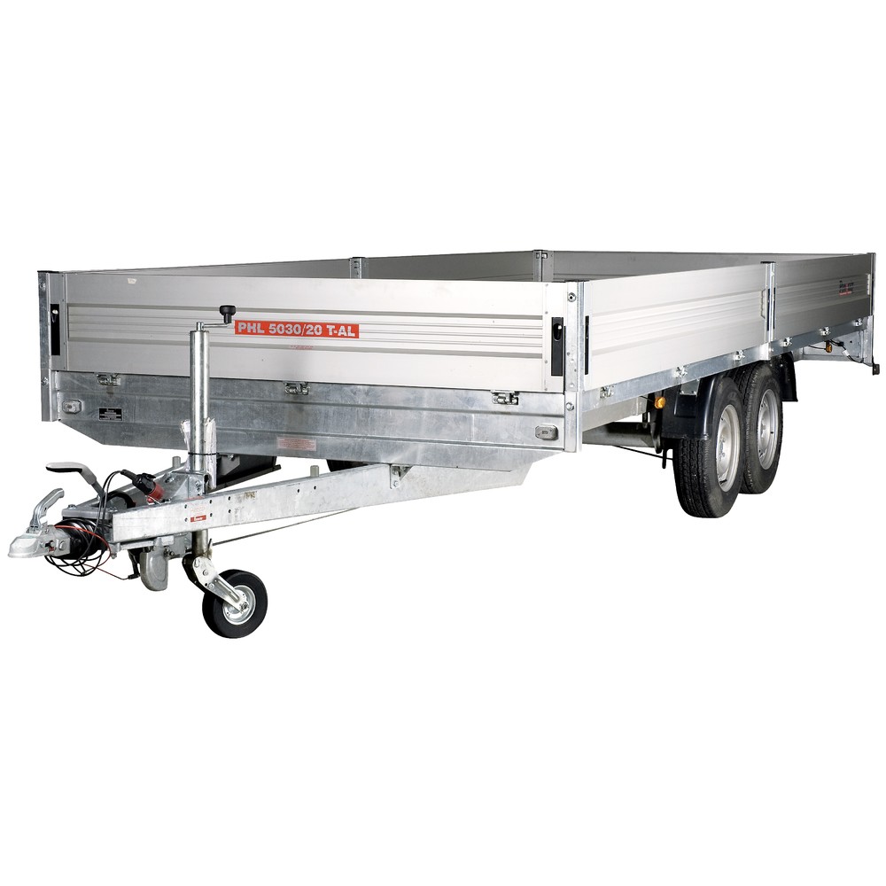 SLÄPVAGN 503X206X36 3000KG 2-AXEL MED BROMSAR