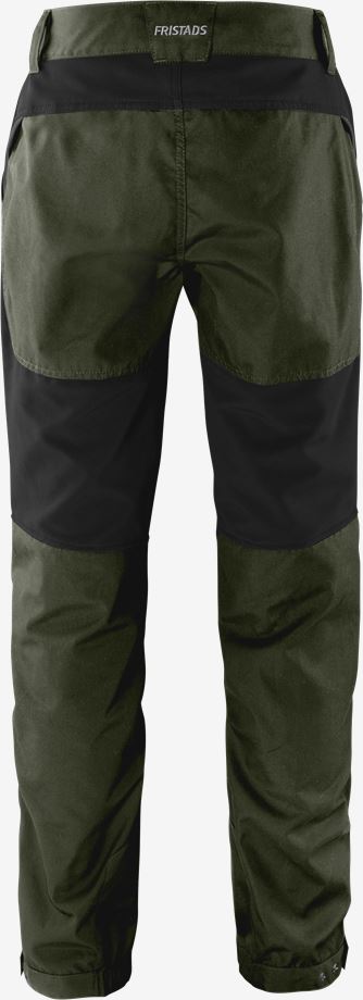 CARBON SEMISTRETCH FRILUFTSBYXOR MILITÄRGRÖN/SVART, DAM - 3