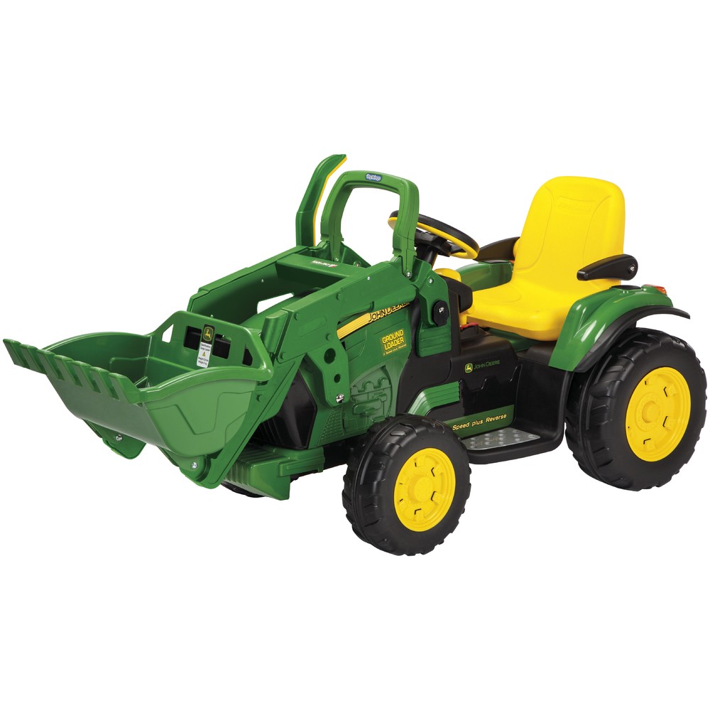 JD GROUND LOADER ELTRAKTOR MED LASTARE 12V/8AH