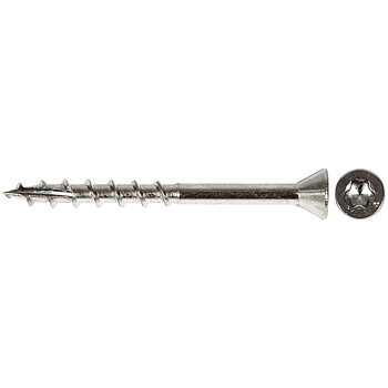 TRÄSKRUV 6,0X70 100ST A2 XLNT T30