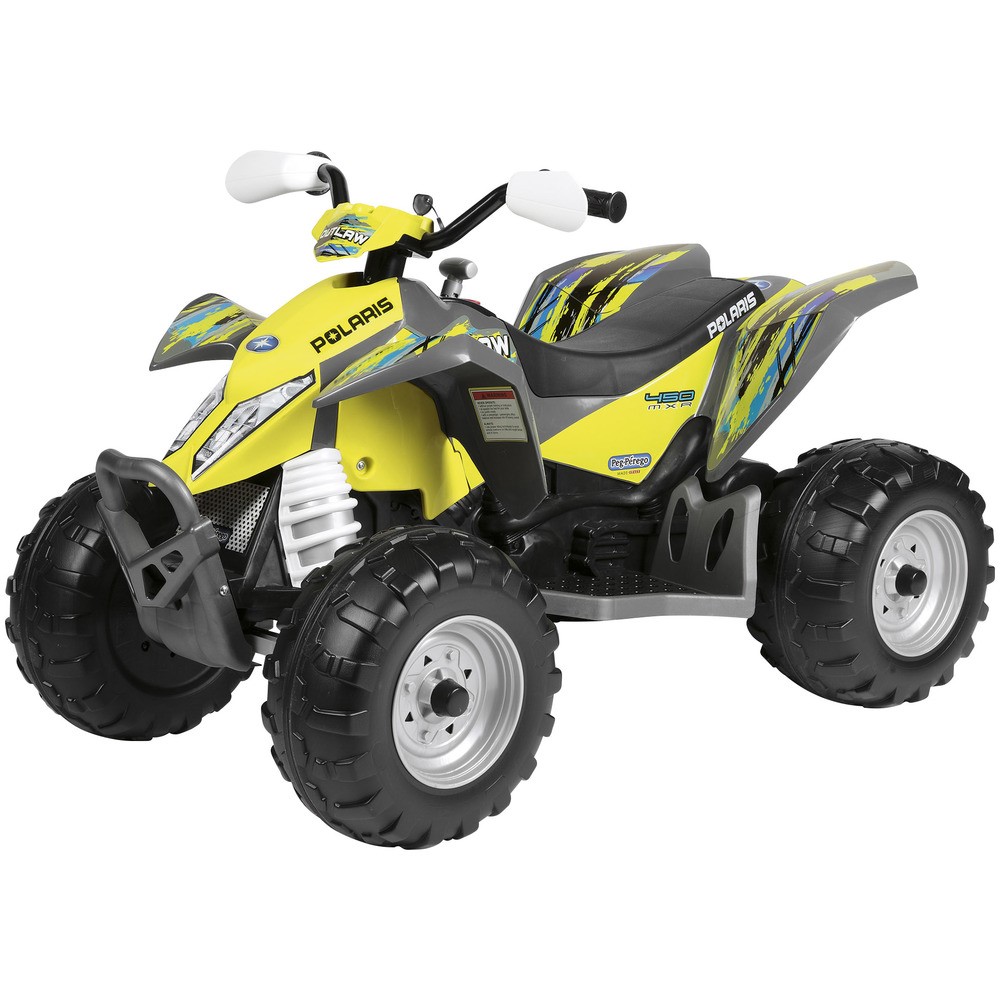 POLARIS OUTLAW ELFYRHJULING 12V/8AH CITRUS