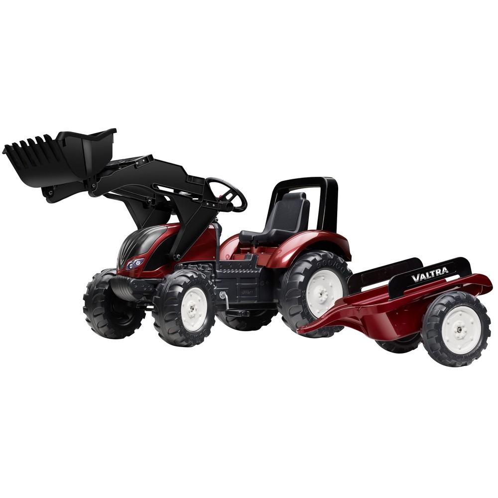 TRAMPTRAKTOR VALTRA MED VAGN OCH LASTARE 3-7 ÅR