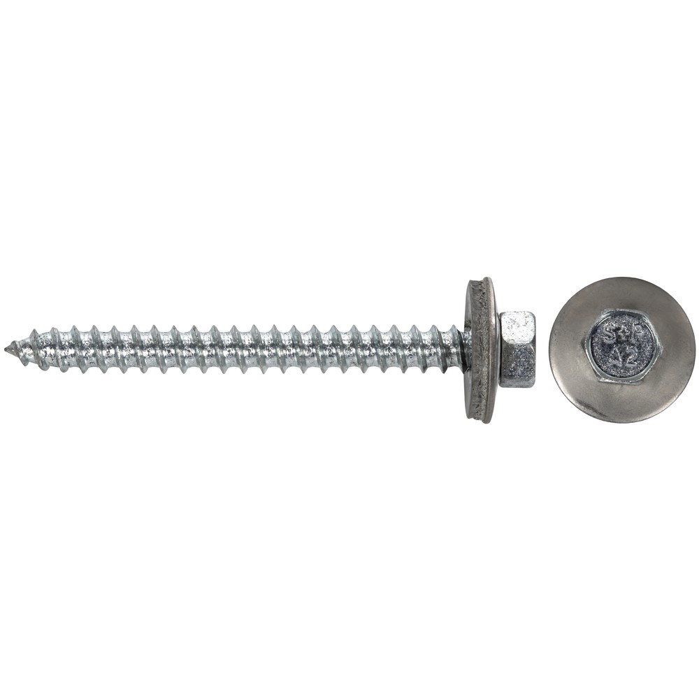 BYGGSKRUV 6,5X50MM A2 200ST EPDM