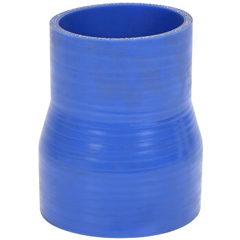 SILIKONSLANG 102/83MM L=102MM REDUCERING BLÅ