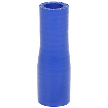 SILIKONSLANG 25/19MM L=102MM REDUCERING BLÅ