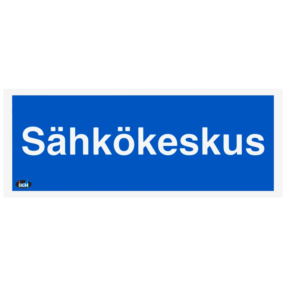 SKYLT SÄHKÖKESKUS 200X80