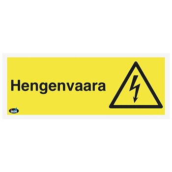 SKYLT HENGENVAARA 200X80