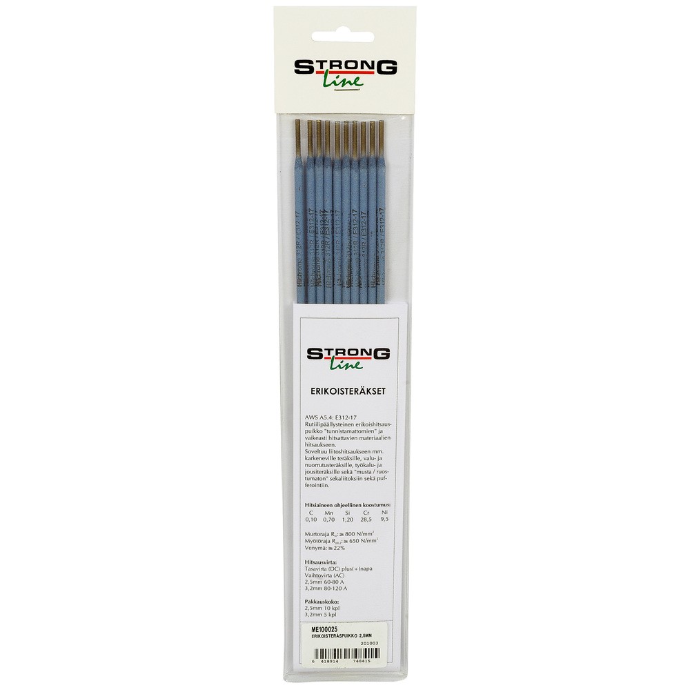 SVETSELEKTROD SPECIALSTÅL 2,5MM 10ST