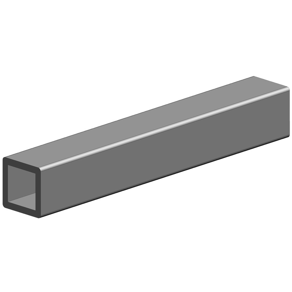 FYRKANTSRÖR 15X15X1,5X2000MM STÅL