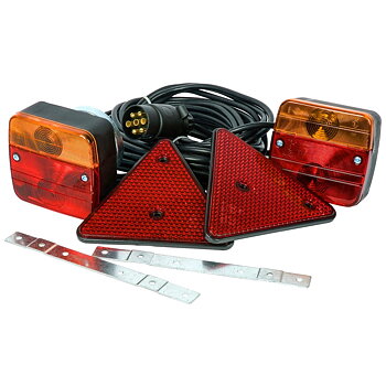 BELYSNINGSSATS TILL SLÄPVAGN MED MAGNETFÄSTE 10M