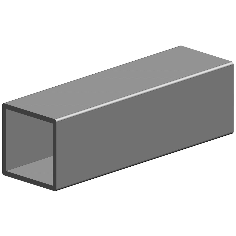 FYRKANTSRÖR 30X30X1,5X2000MM STÅL