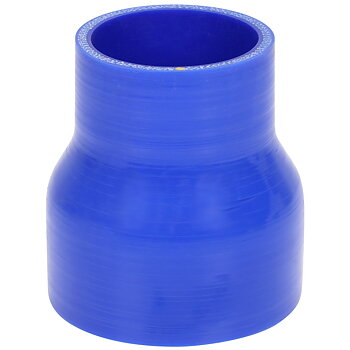 SILIKONSLANG 89/63MM L=102MM REDUCERING BLÅ