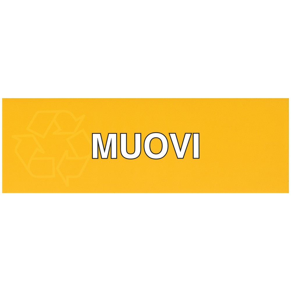 SKYLT 100X300 MUOVIJÄTE ÖVERDRAGER STICKER
