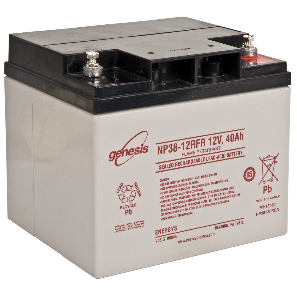 BATTERI GENESIS R 38/12 197X165X170 STÄNGD