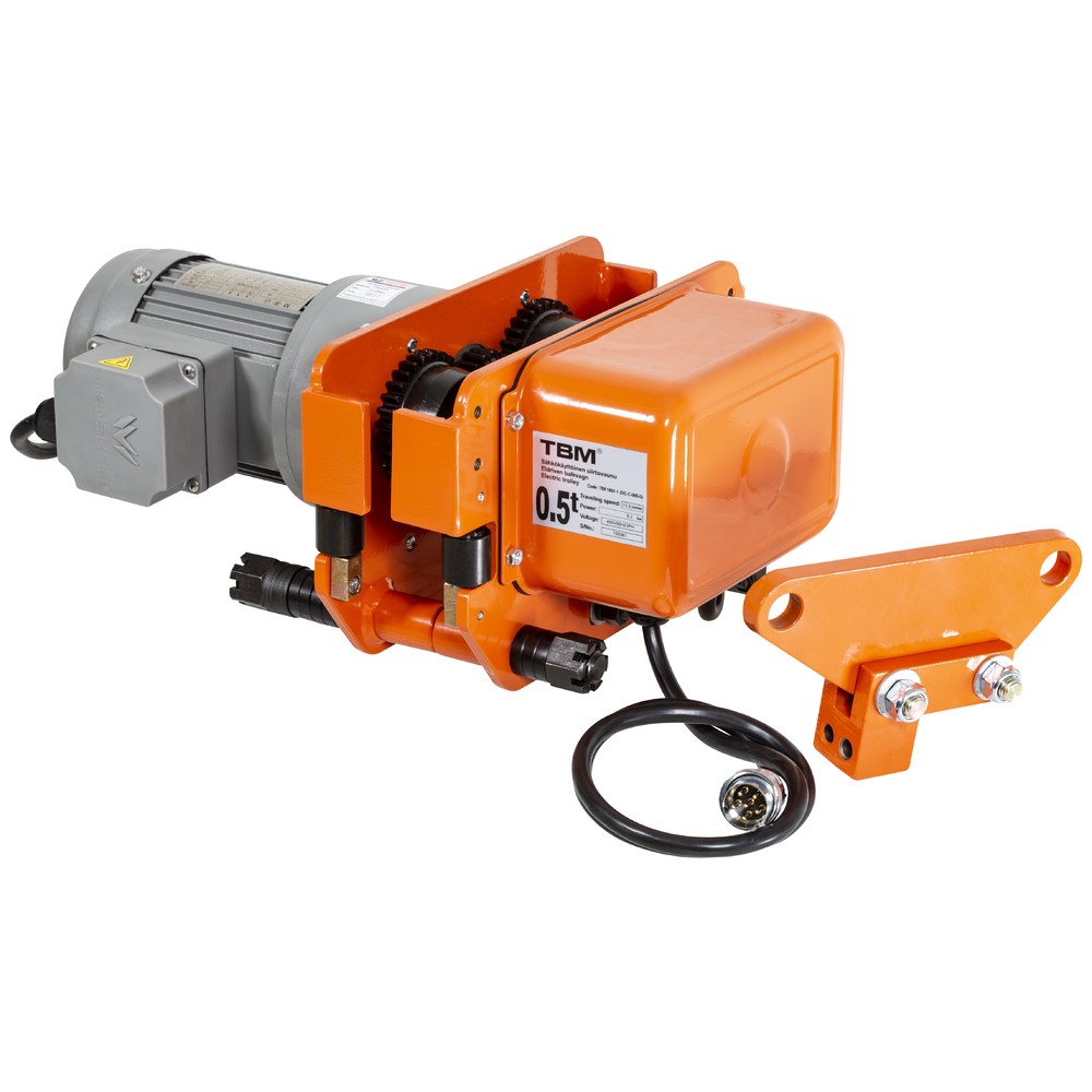 ELEKTRISK LÖPVAGN 500KG 13,5M/MIN TBE1801
