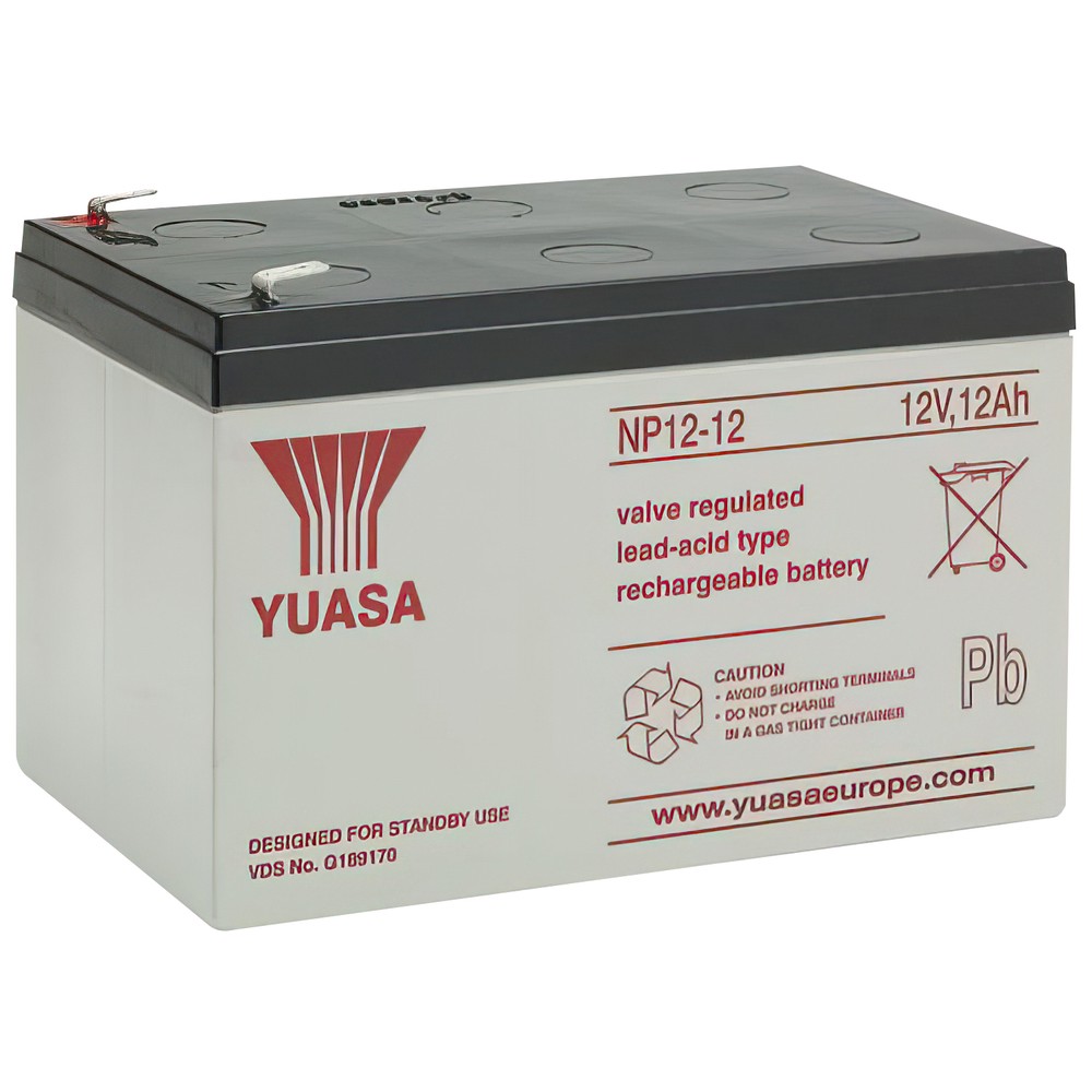 BATTERI YUASA STANDBY 12V/12A 151X98X97,5