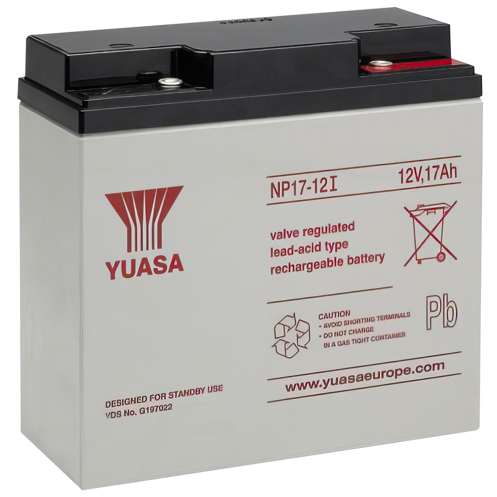 BATTERI YUASA STANDBY 12V/17A 181X76X167