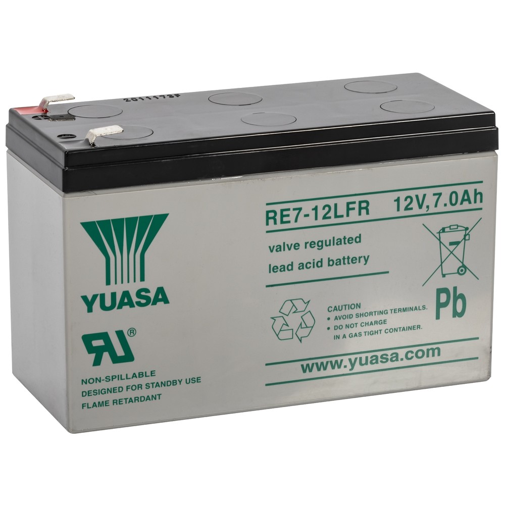 BATTERI YUASA STANDBY 12V/7AH 151X65X97.5