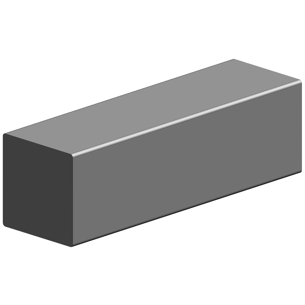 FYRKANTIG STÅLSTÅNG 8X8X2000MM