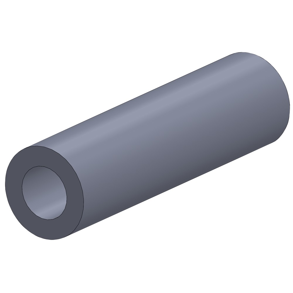 ÄMNESRÖR 80X50X500MM STÅL