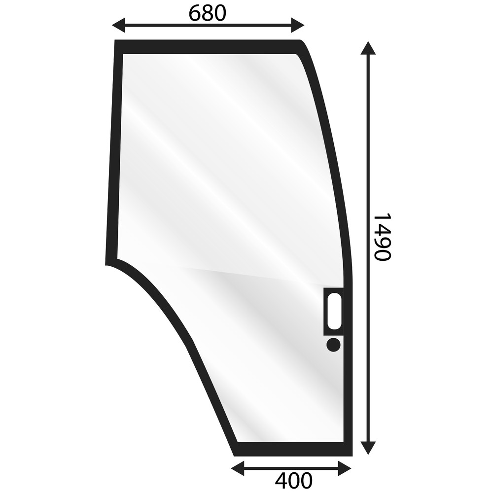 DÖRRUTA NH FORD HÖG 82000367