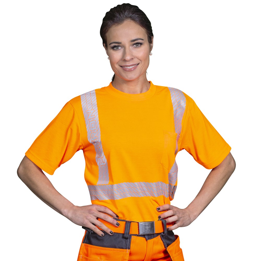 VARSEL T-SHIRT L BOORI FL.ORANGE KL2 EN20471