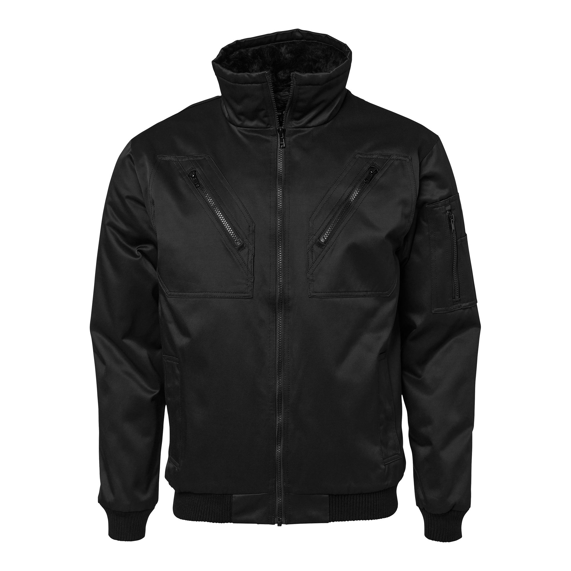 Pilotjacka 5026  Svart Top Swede