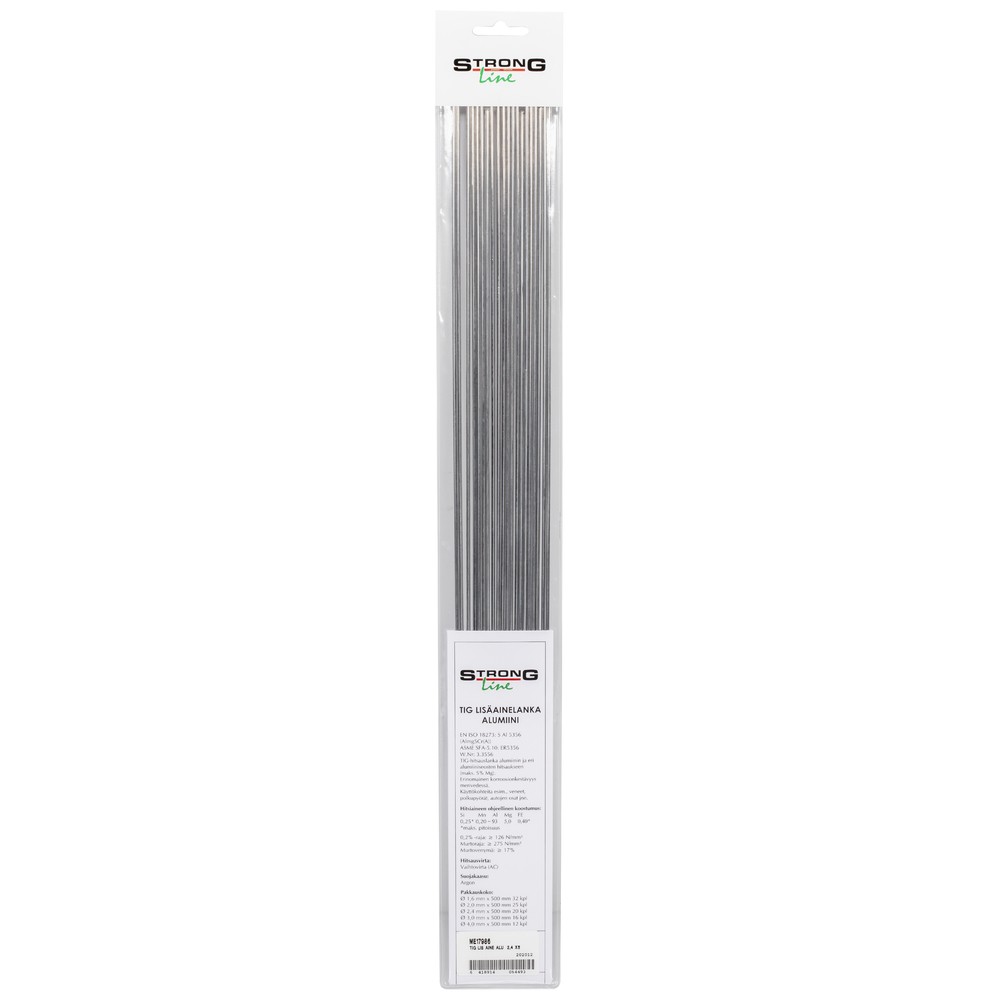 TIG TILLSATSMEDEL ALU  2,4 X500MM A5356 MG5 20 ST