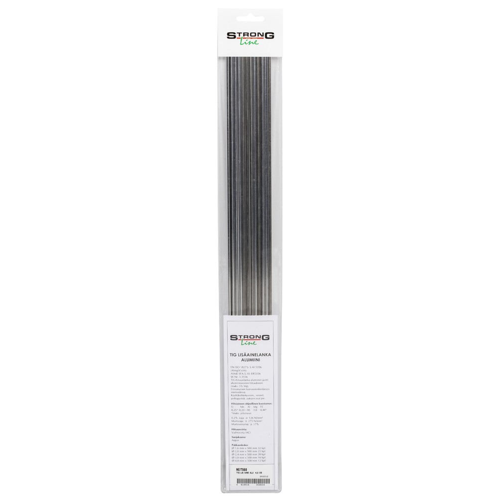 TIG TILLSATSMEDEL ALU  4,0 X500MM A5356 MG5 12 ST