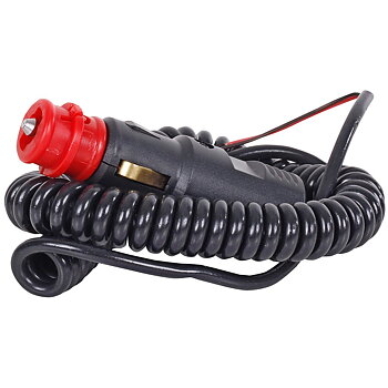 KABEL SPIRALFORMAD 3M MED DIN KONTAKT