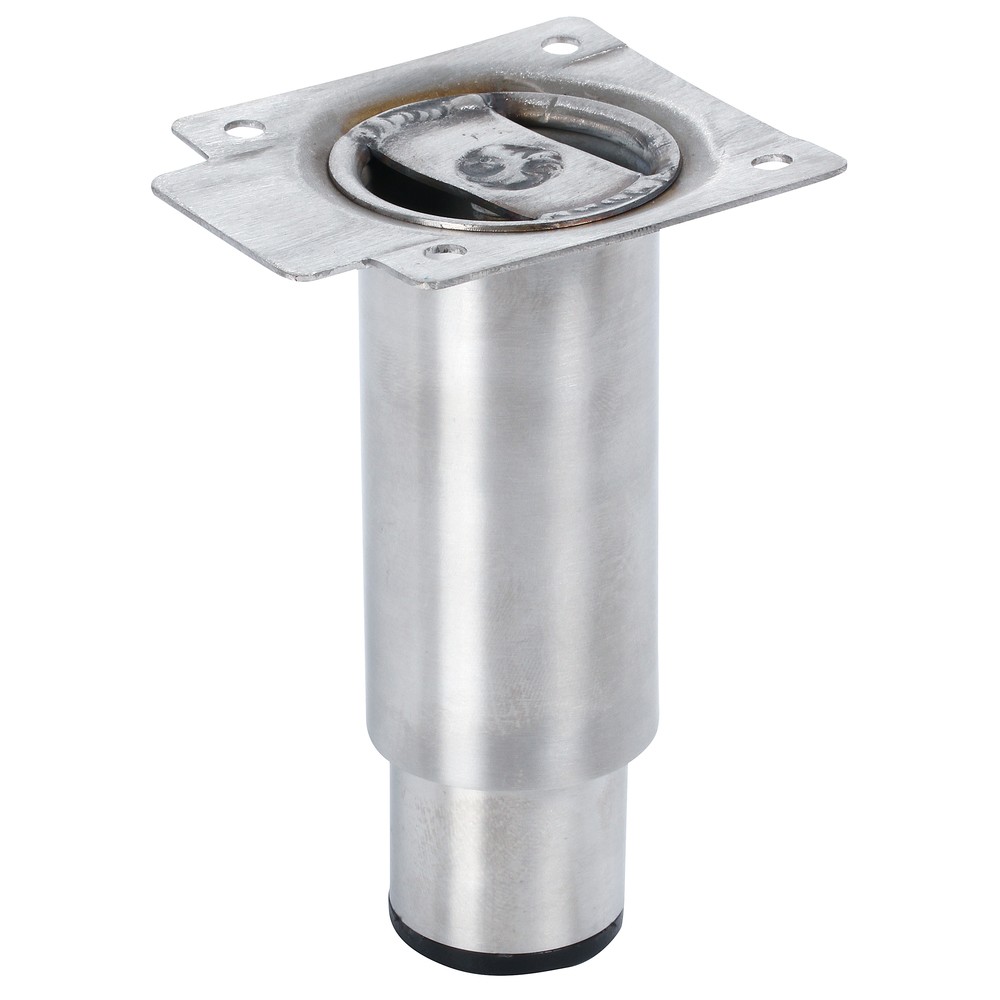 BORDSBEN STÅL 80-130X 38/32MM RUND RST