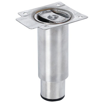 BORDSBEN STÅL 80-130X 38/32MM RUND RST