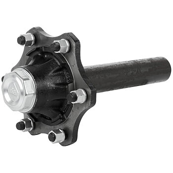 HJULNAV SLÄPVAGN 60MM 6 BULTAR