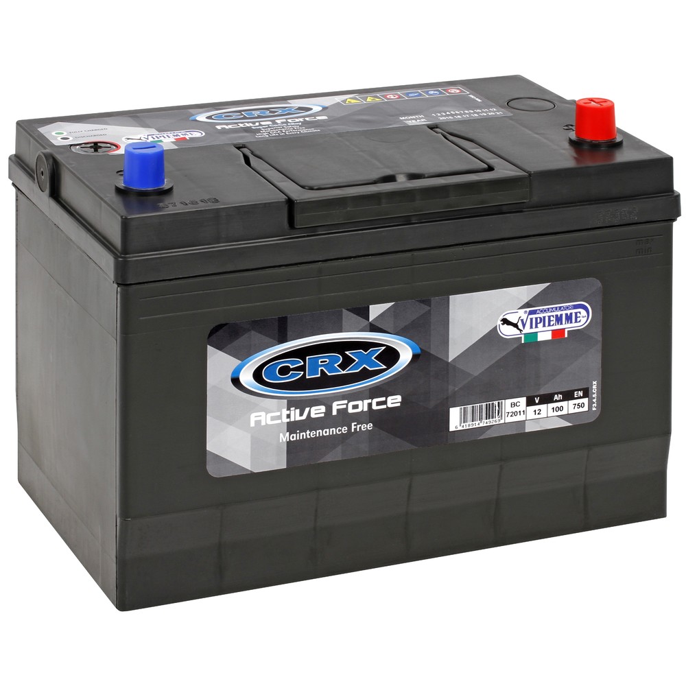 BATTERI AF CRX 100AH -+ ASIA 306X173X225