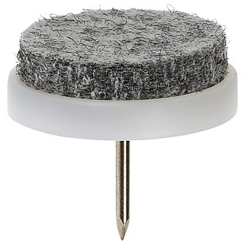 MÖBELTASSAR MED SPIK 498/24 PLAST/FILT 8ST