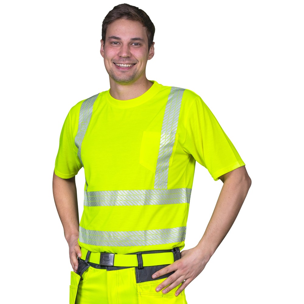 VARSEL T-SHIRT 5XL GUL KL2 EN20471