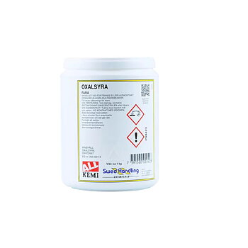 OXALSYRA 1KG, PULVER