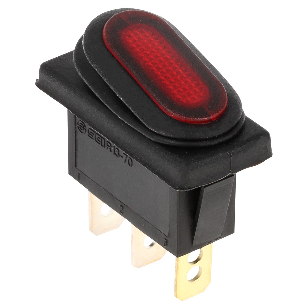BRYTARE ON/OFF 12V VATTENTÄT SMAL