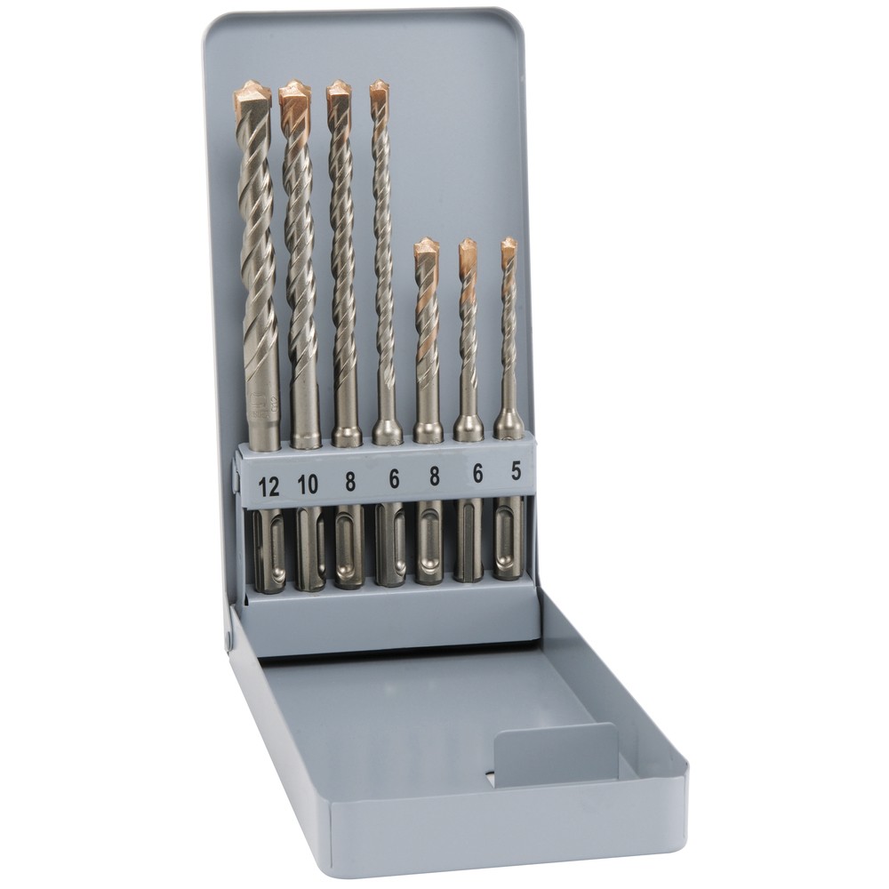 BORRSATS 5-12MM 7 DELAR F4 FORTE SDS-PLUS