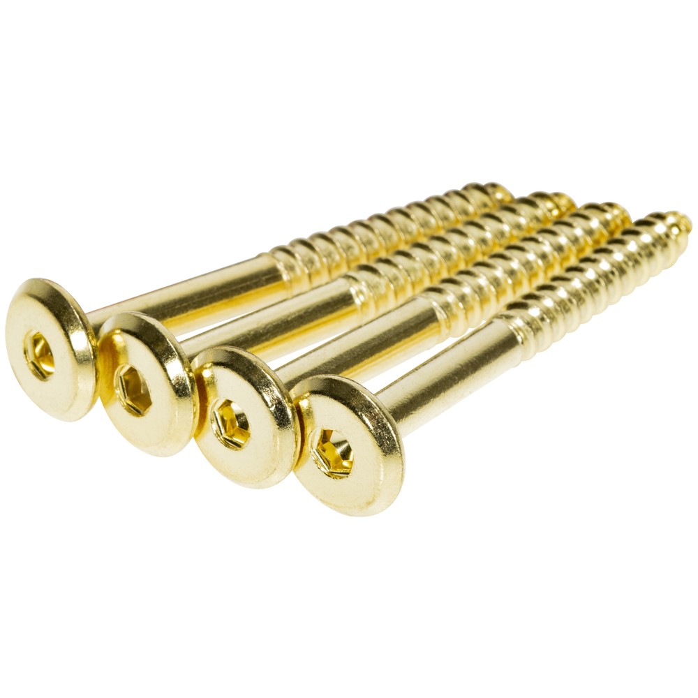 MÖBELSKRUV 6.3X60 MÄSSING 4ST 311