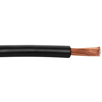 KABEL 12M 1,00MM2 SVART