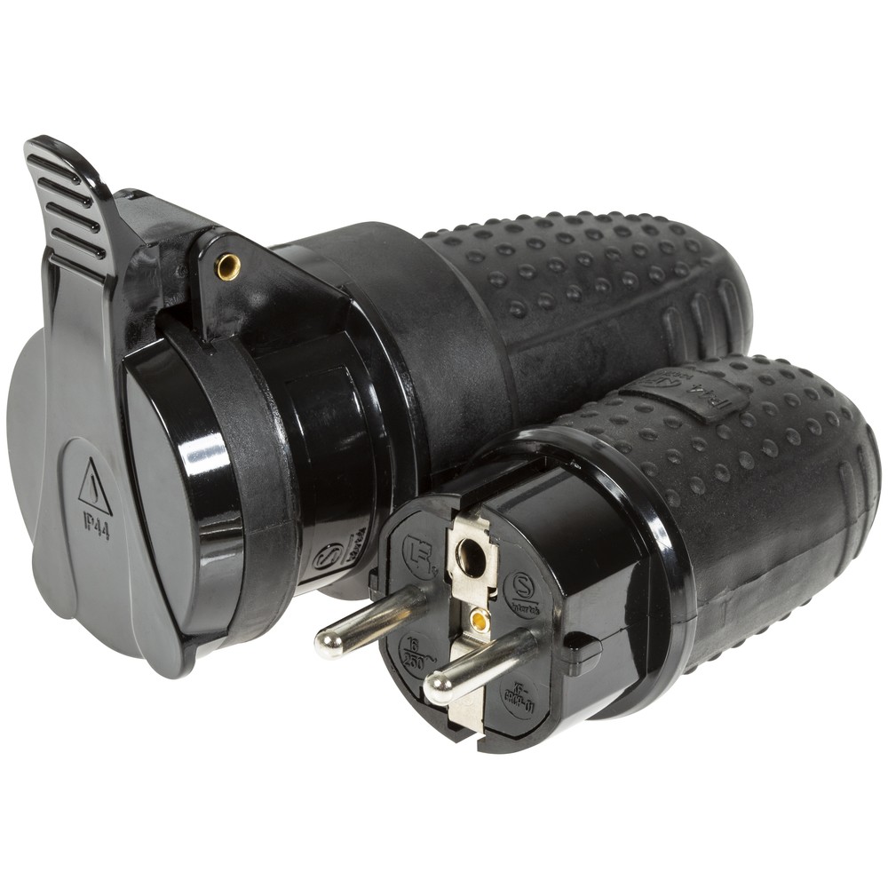 SKARVUTTAG OCH STICKPROPP 230V IP44