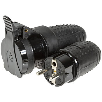 SKARVUTTAG OCH STICKPROPP 230V IP44