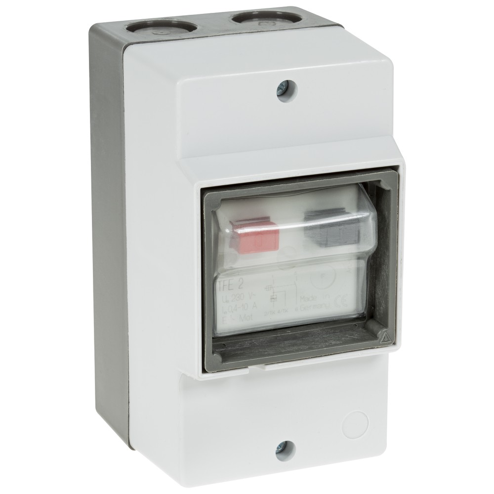 MOTORSKYDDSBRYTARE 230V 0,4 - 10A IP55