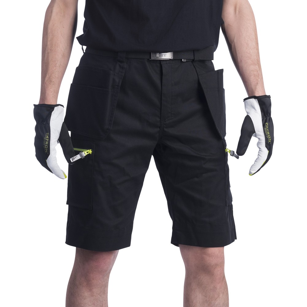 SHORTS MED SPIKFICKOR 2XL KARNEOLI SVART STRETCH